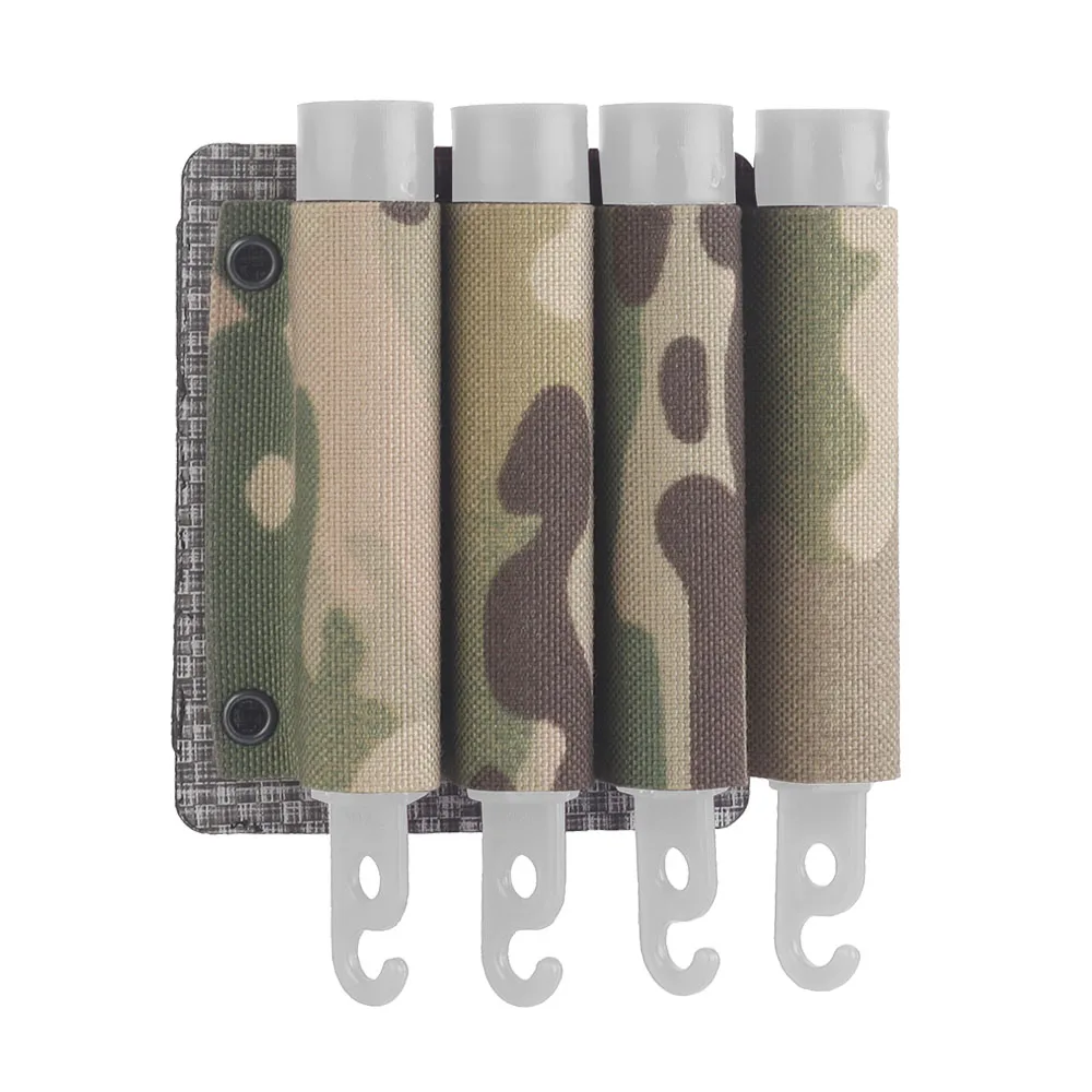 

Tactical MOLLE Glow Sticks Pouch Outdoor Hunting Campping Adventure Survival Chemlight Holder Portable Airsoft Vest Storage Bag