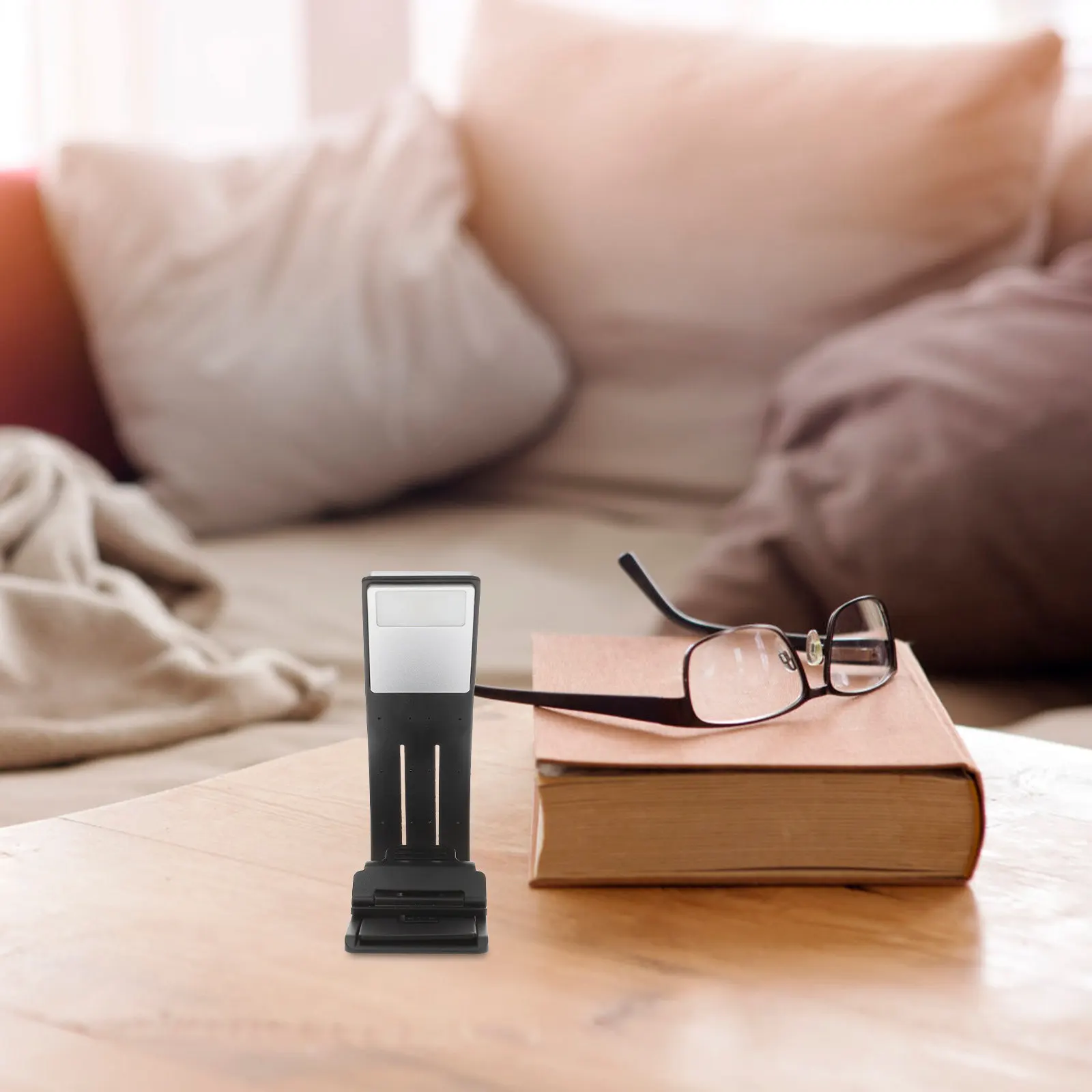 

Mini USB Charge LED Book Light 3 Color Temp Magnetic Clip Lamp Flexible Positioning Eye-Care Reading Light Portable Night Use