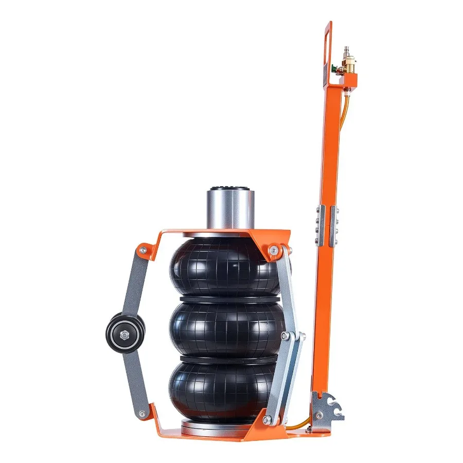 

3 Ton Air Jack with Triple Bag Airbag and Support Rod 6613 lbs Lift Capacity Up to 18.5 inch Height Adjustable Handle Fast 1-6