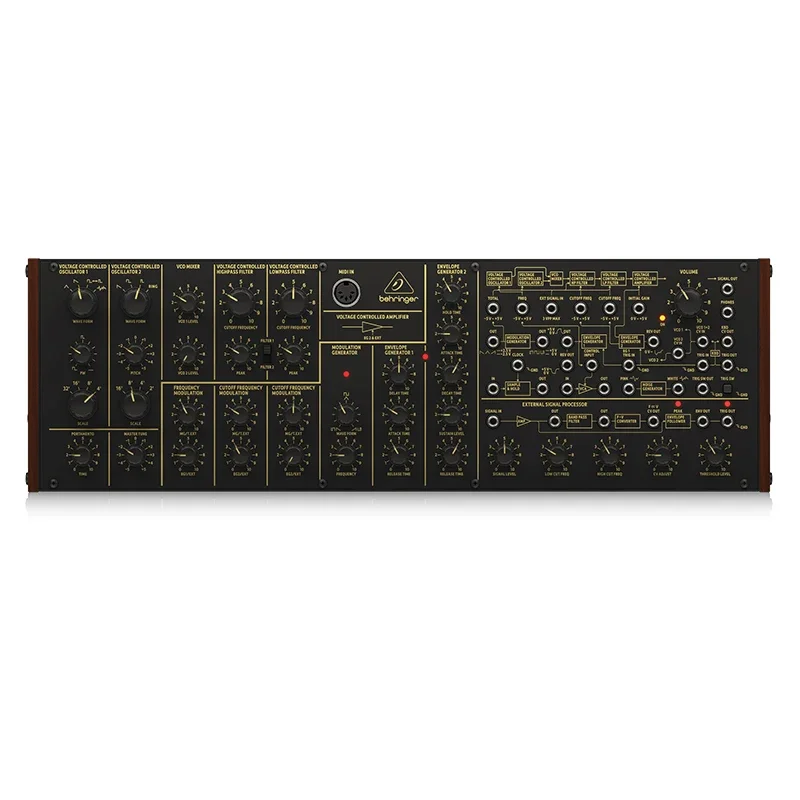 

Behringers K-2 Semi Modular Analog Synthesizer Professional Stage Live Performance Filter Synthesizer