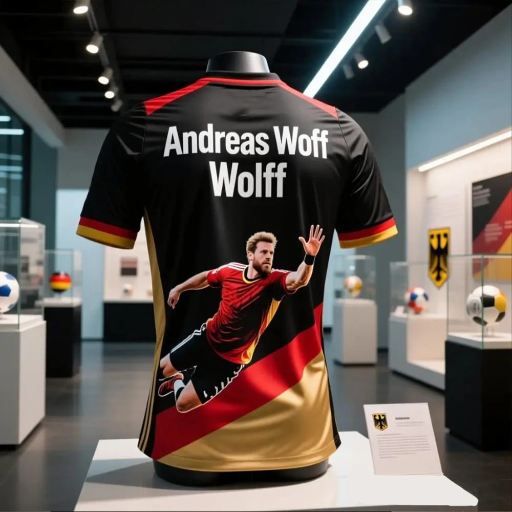 الرجال التدريب المرأة الرياضة تنفس تي شيرتات قصيرة الاكمام أندرياس وولف ثلاثية الأبعاد مطبوعة CHATGPT تصميم كرة اليد المحملة بنين بنات