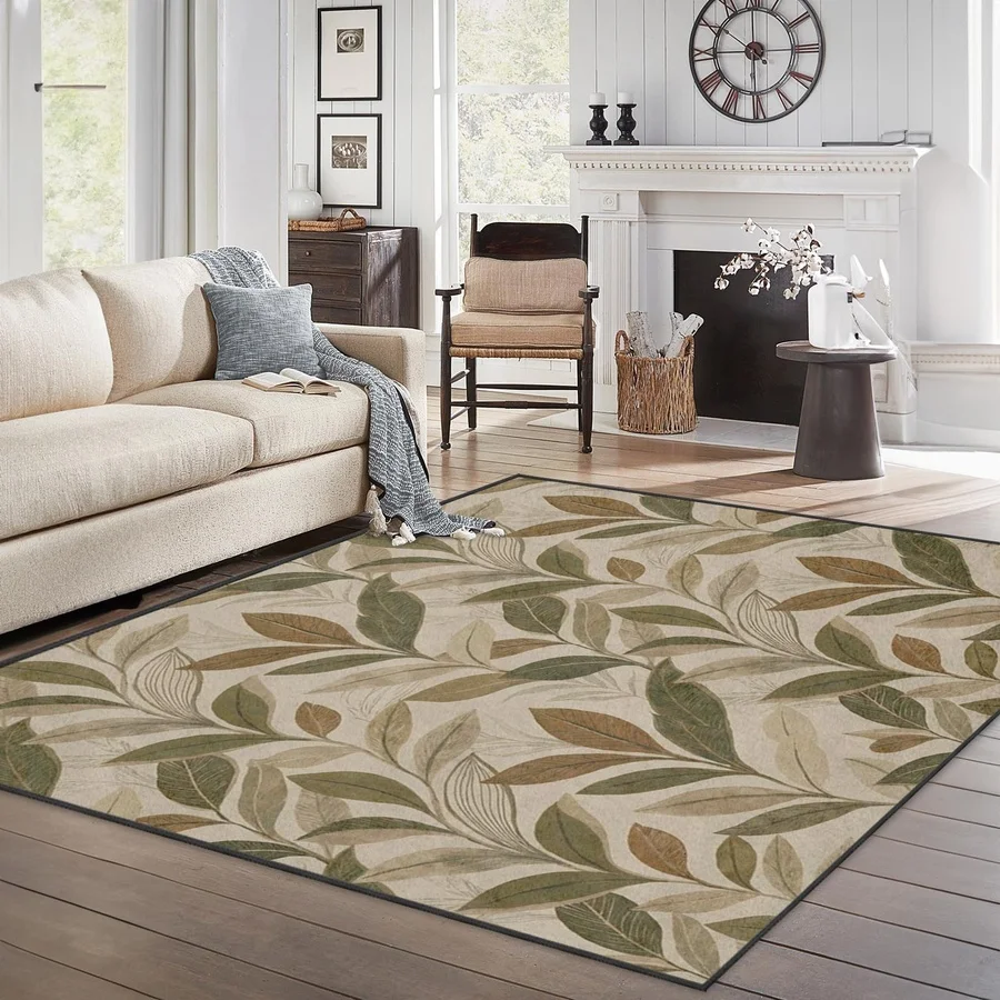 

1-pack | Classic Soft Area Rug | Stain Resistant | Indoor Floor Mat for Kitchen | Everyday Use Home Decor Carpet