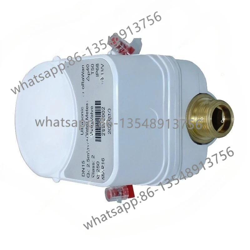 Smartlife Wireless Water Flow Monitor and Water Shutoff in 3/4 inch Smart Ultrasonic Water Meter