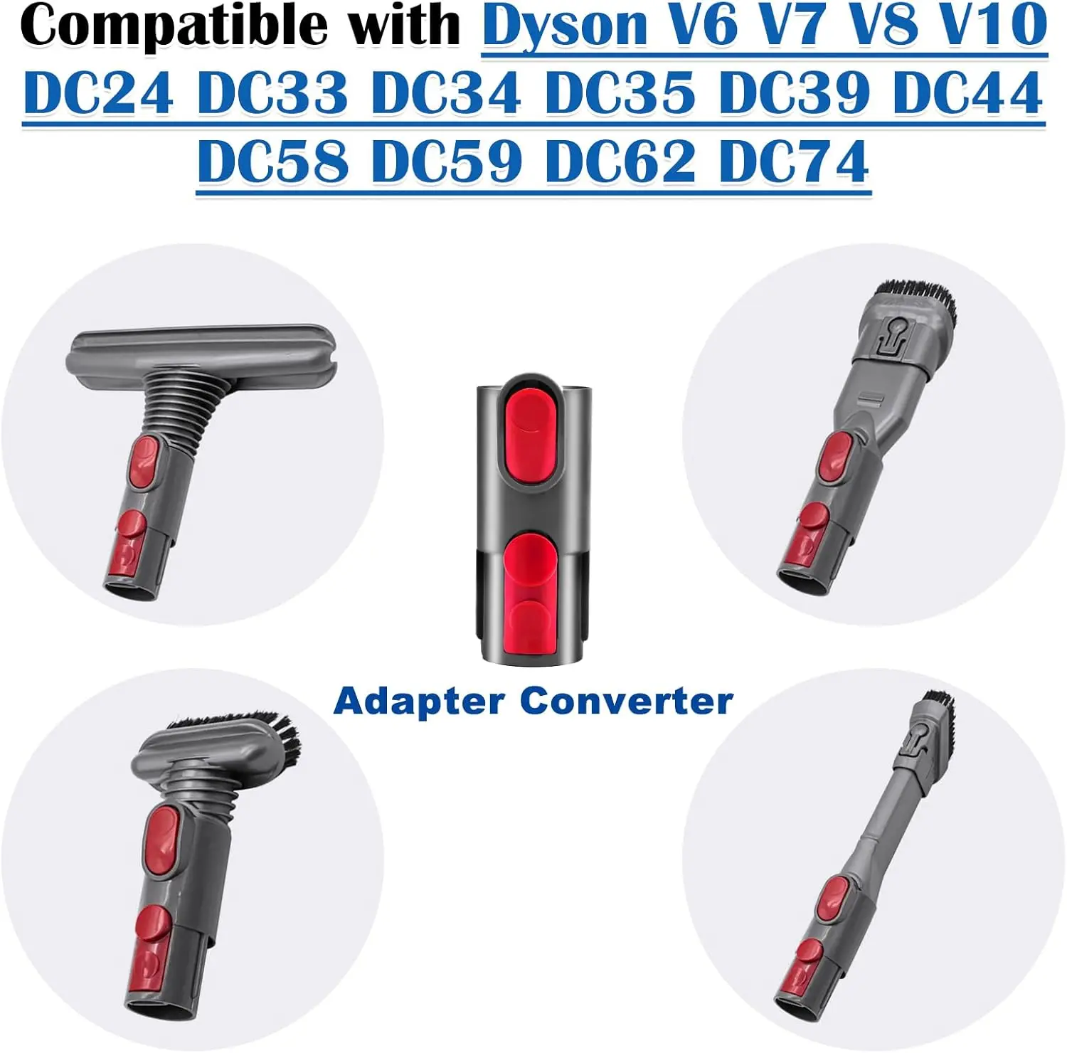 مجموعة فرشاة بديلة لمرفقات المكنسة الكهربائية دايسون V11 V15 V6-V10، DC24-DC74 #2