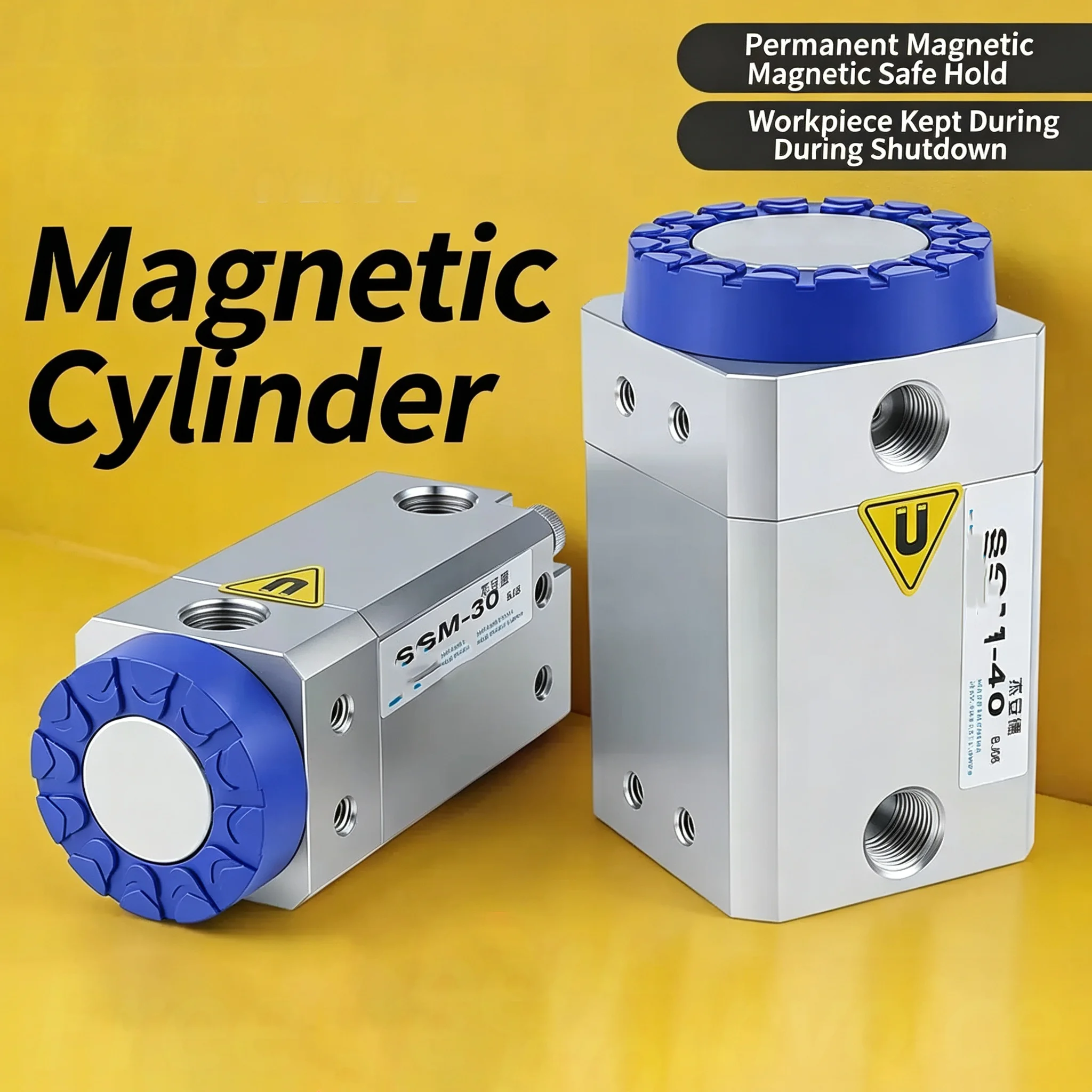SGM-30 SGM-40 SGM-50 SGM-70 - Metal Construction for Enhanced Performance Industrial Magnetic Pneumatic Suction Sucker Cylinder