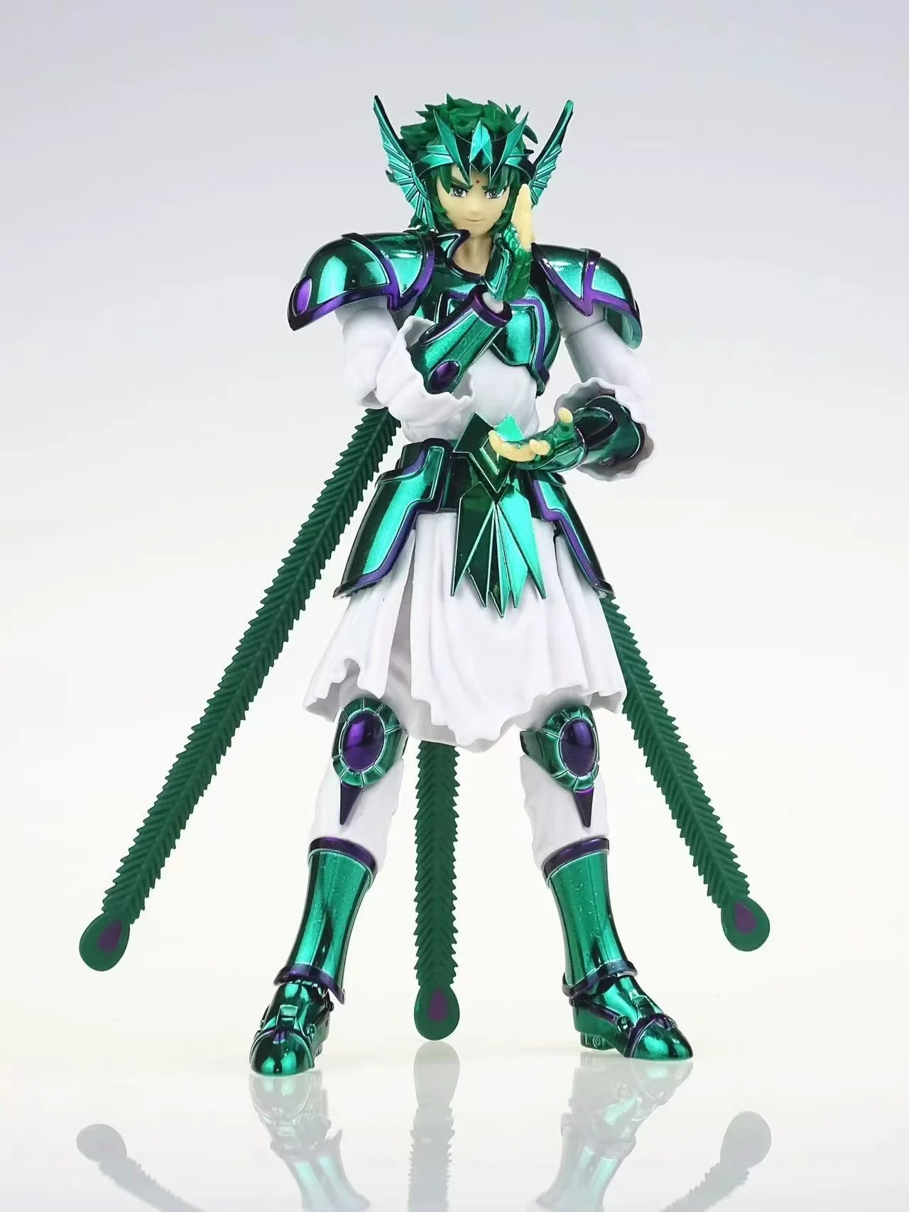 

В наличии CS Модель Saint Seiya Myth Cloth EX Pavo Shiva Silver Saint Knights of The Zodiac Металлическая броня Аниме Фигурка Игрушки