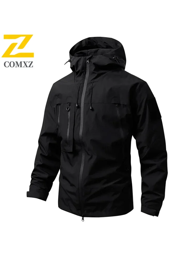 AliExpress Gorpcore Hiking Jacket Male Motocross Clothing Mountain Camping Waterproof Coat Bicycle Outerwear Chaqueta Cortavientos Hombre