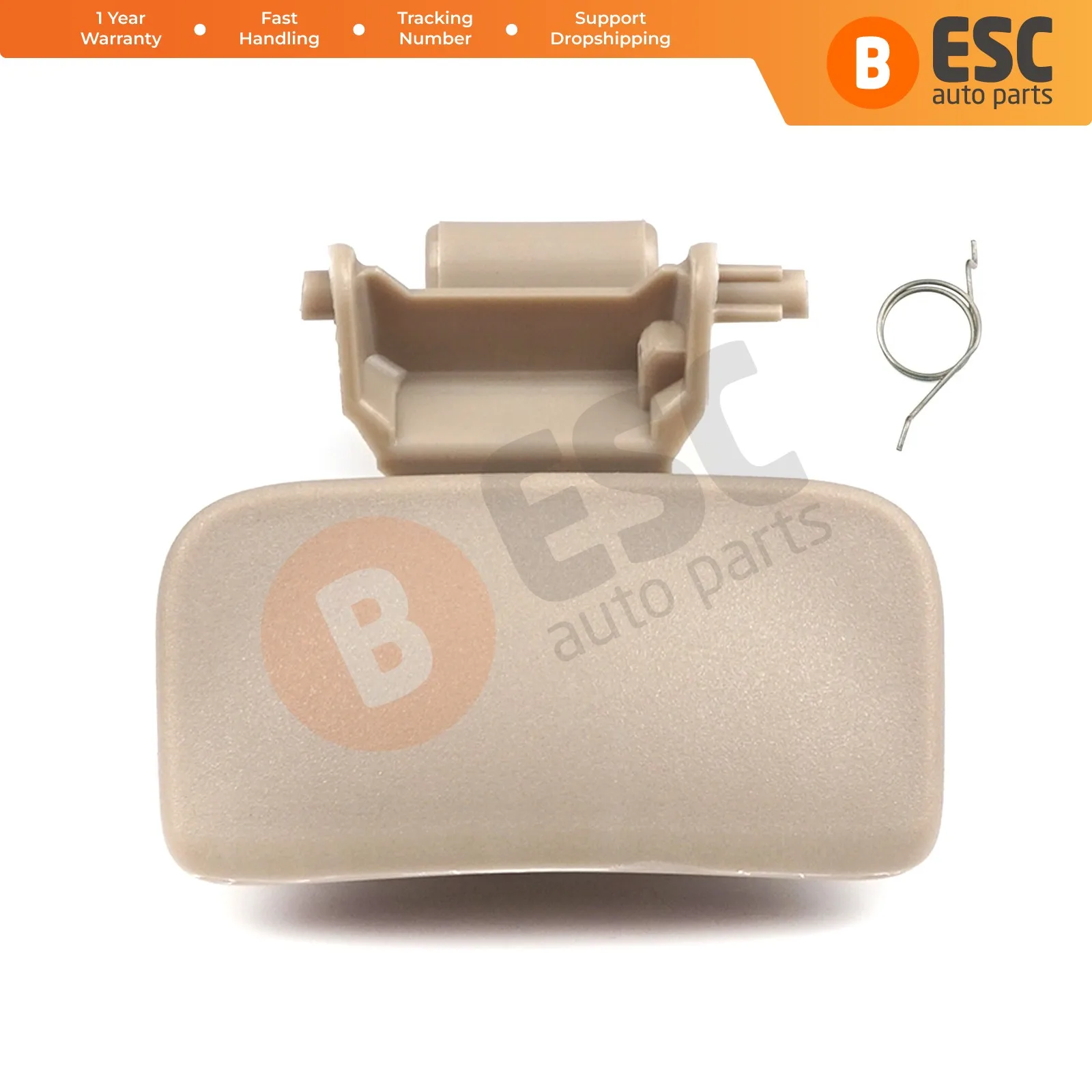 

EDP1160 Glove Box Lid Handle Button Opener Beige Color 8200078820 8200179946 for Renault Megane MK2 2002-2009 Clio MK3 2005-09