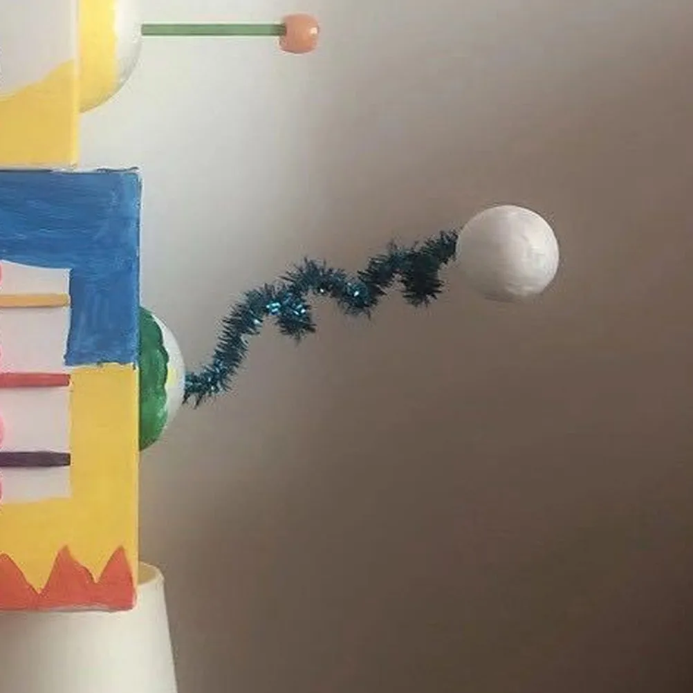 

100 шт. белых толстых пенопластовых шаров для творчества, рукоделия, декоративных проектов, для детского сада, для поделок из пенопласта