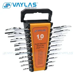 6-32mm Universal Open End Wrench Super-Thin 3mm Ultra-thin Double Headed Spanner for Drive Shaft Wrenches Set Repair Hand Tools