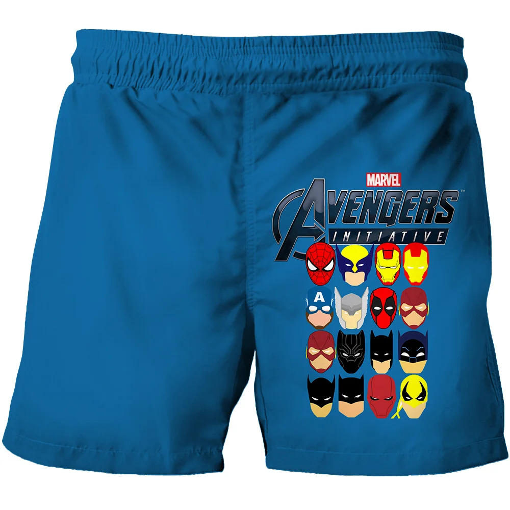 

Miniso The Avengers Thanos Printed Shorts For Boys And Girls Casual Shorts Trend Kids Pants Summer Beach Shorts 3 To 14 Ys Kid