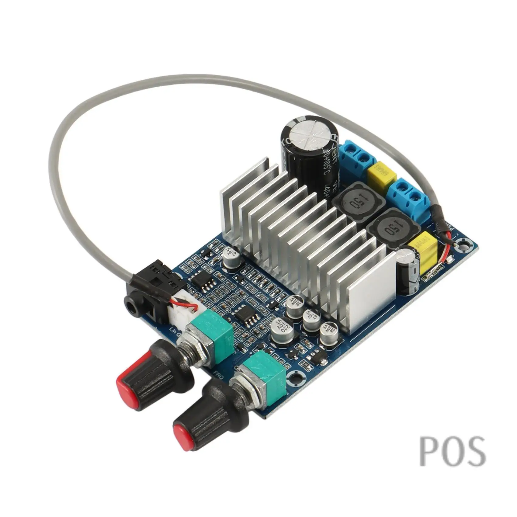 

TPA3116 100W Subwoofer Amplifier Board Home Theater Mini Amp TPA3116D2 Audio Power Amplifiers Bass DC12-24V-POS