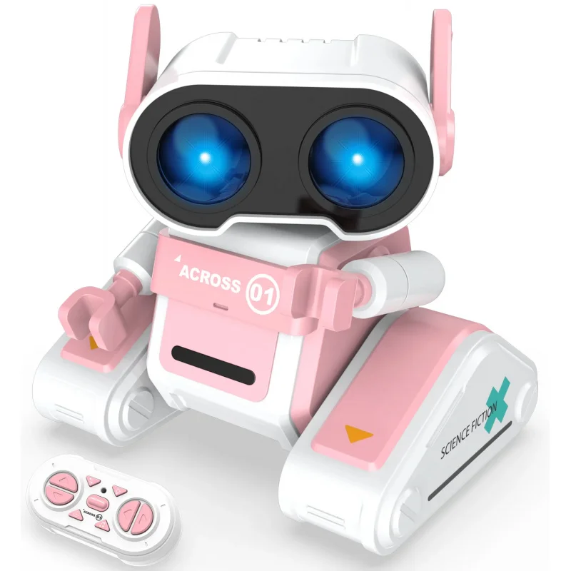 Sunlight 002 Sunlight 002Voice Control Cute at Intelligent Interactive Smart Toys Robot for Kids 7 Colors LED Eyes for Children
