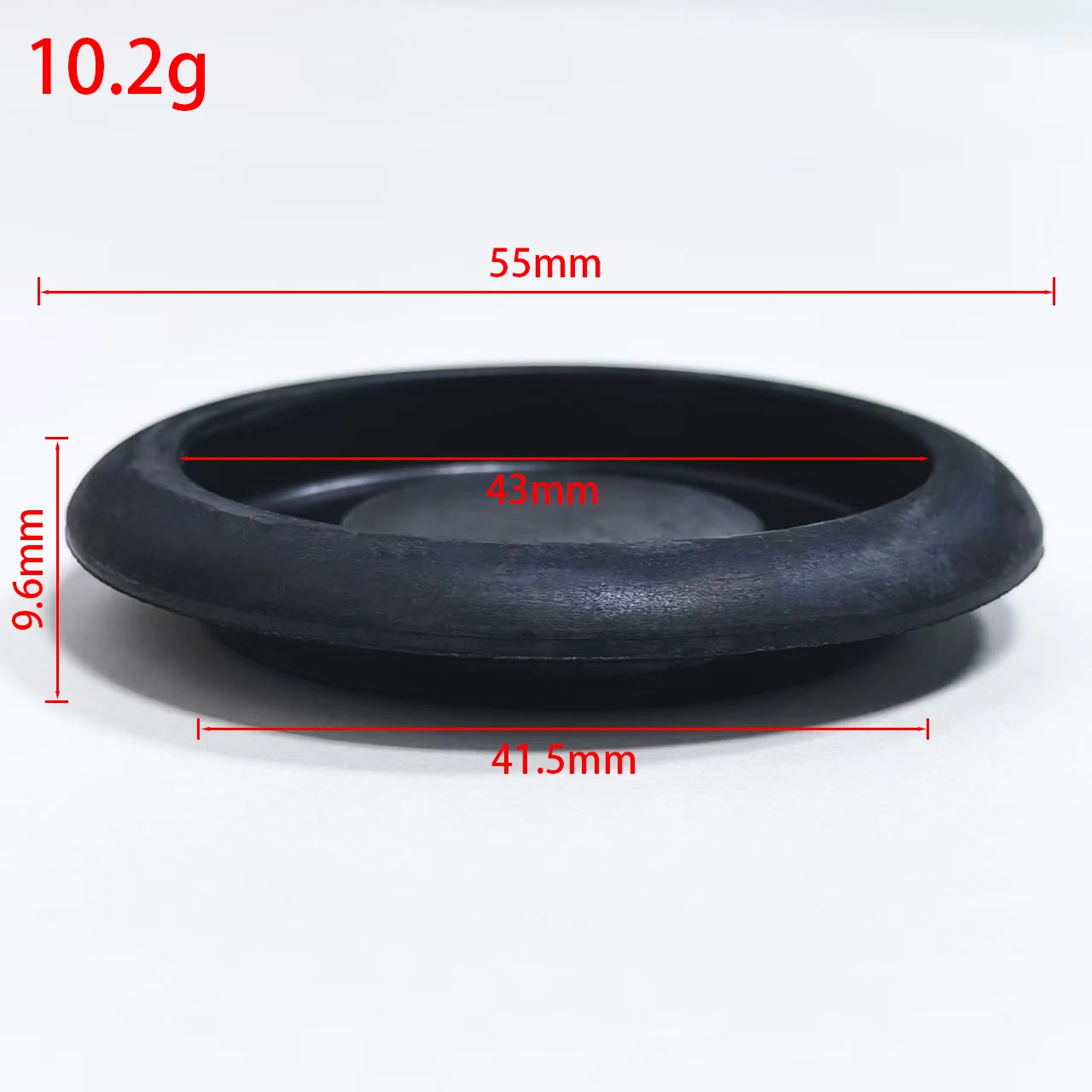 For Toyota Corolla Camry 4.5mm Waterproof and Dust-proof Rubber Gasket Hole Plug on The Trunk Floor of The Spare Tire