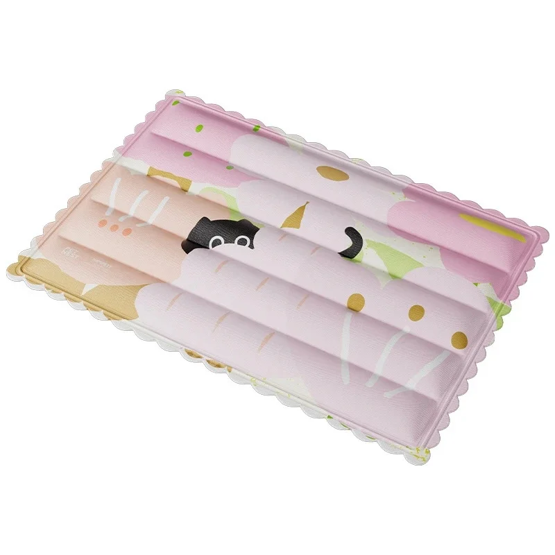 Sakura Cooling Cat Bed Thickened Summer Sleeping Mat For Cats And Kittens Cozy Nap Pad For Home Living Room Balcony Cute Gift