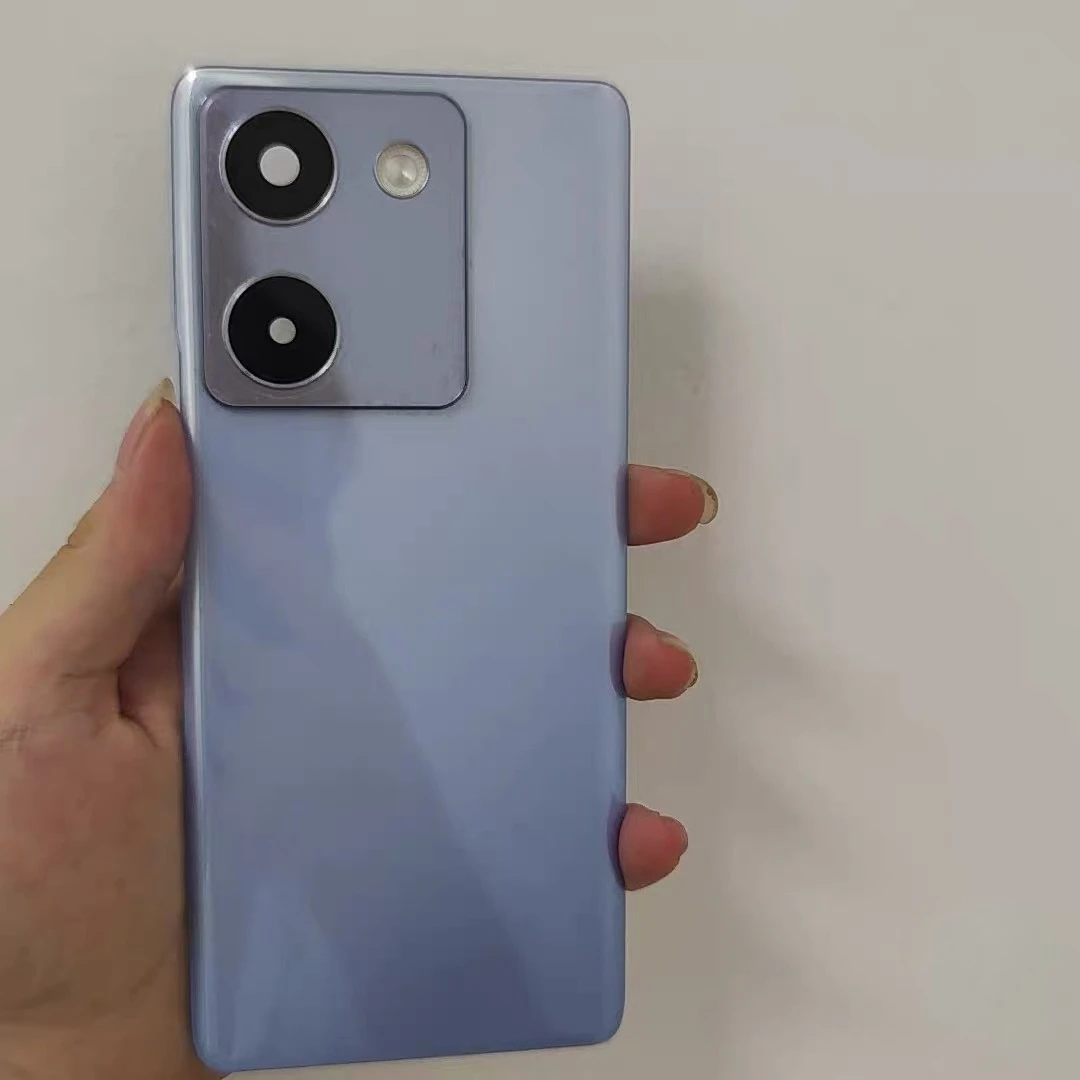 For Vivo Y100 Battery Back Cover Repair Replace  Phone Rear Case With lenses