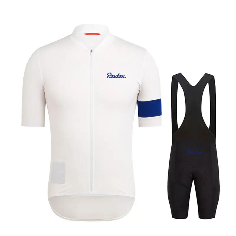 Raudax Heren Fietssjersey Sets Met Korte Mouwen Ropa Ciclismo Hombre Zomer Fietskleding Triatlon Korte Broek Pak Fietsuniform - afbeelding 1