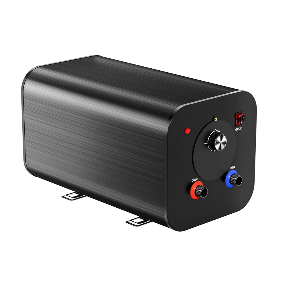 DC12V 220V 10 15 20 30 litros coche barco tanque almacenamiento eléctrico RV caldera caliente calentador de agua para caravana Camper ducha