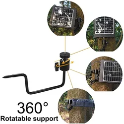 Evrensel M5 1/4 inç İzcilik Trail Avcılık kamera yatağı Tutucu Ayarlanabilir Ağaç Standı Vida GÜNEŞ PANELI Şarj Cihazı Gece Görüş