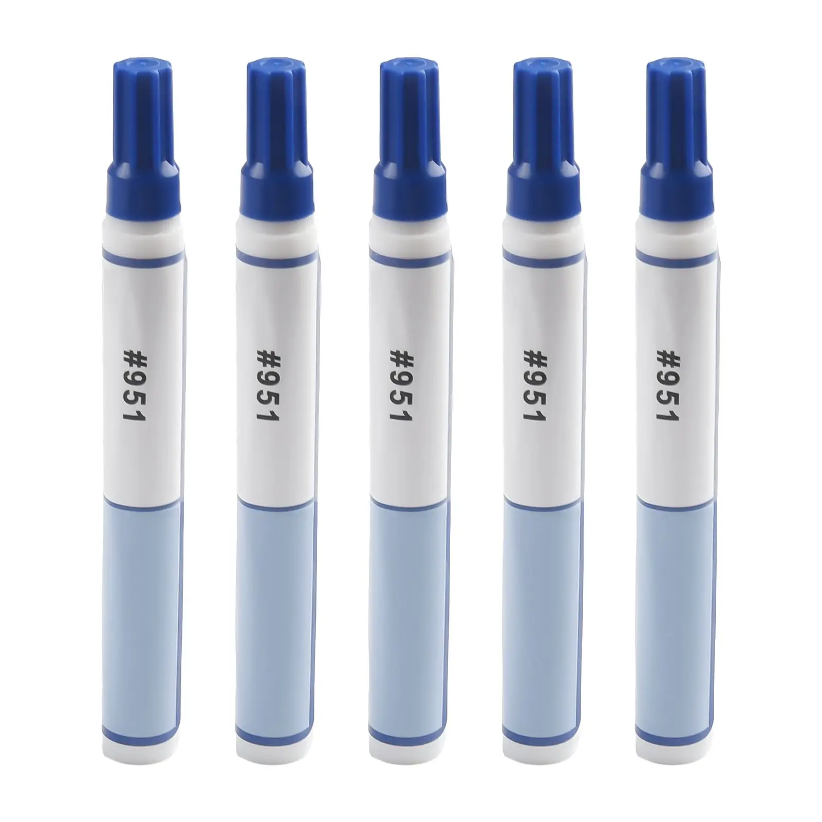 5pcs 10ml 951 Soldering Rosin Flux Pen Low-Solid Cleaning-Free Welding Pen For Solar Cell Panel DIY PCB Welding