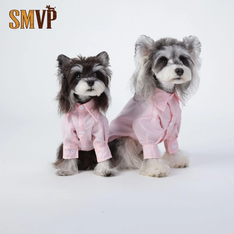 

Dog Clothes Peach Pink Inner Shirt Light and Breathable New Spring and Summer Models Can Be Worn By Small Dogs