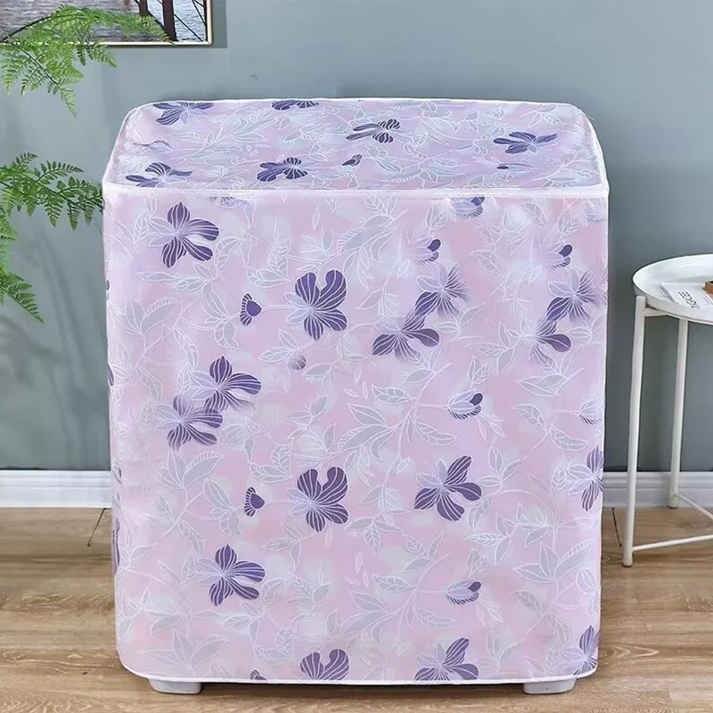 Double Cylinder Washing Machine Cover Double Drum Dustproof Washing Machine Cover Semi Automatic Upper Opening Cover Cloth