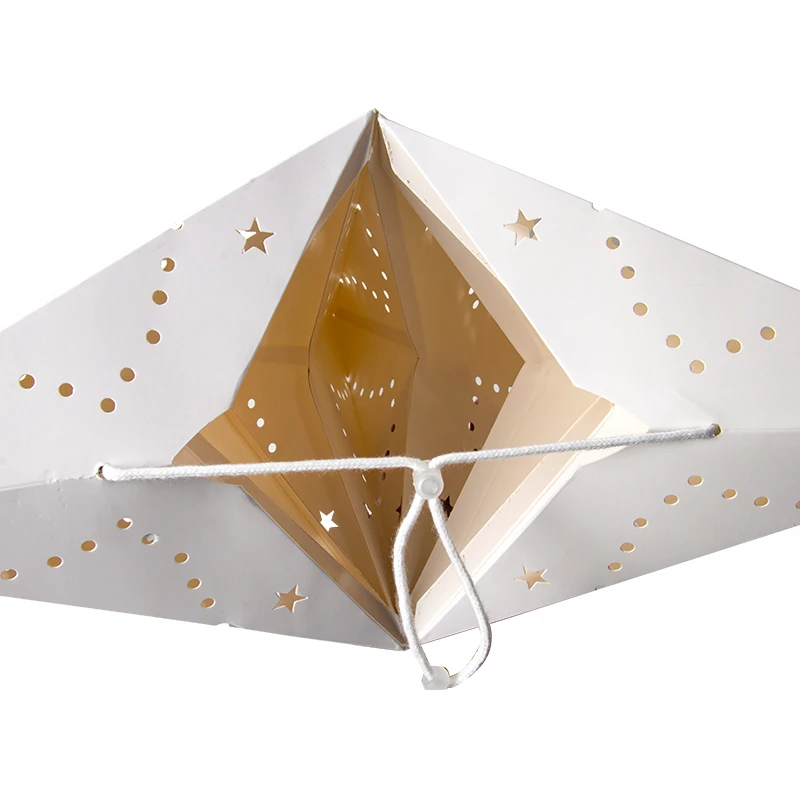 30-75cm Hollow Star Hanging Pendant Paper Lantern DIY Wedding Birthday Party Lamp Shade Holiday Home Decor Supplies