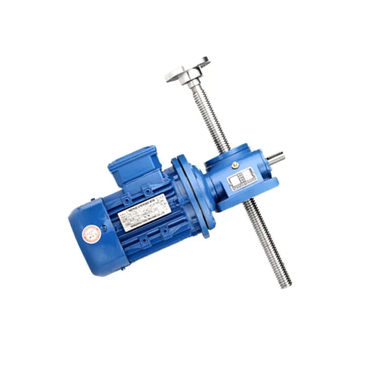 Tige de vis à engrenage à vis sans fin 1T/2.5T, artisanat exquis, plate-forme de levage verticale de petite taille de haute précision Adjusti