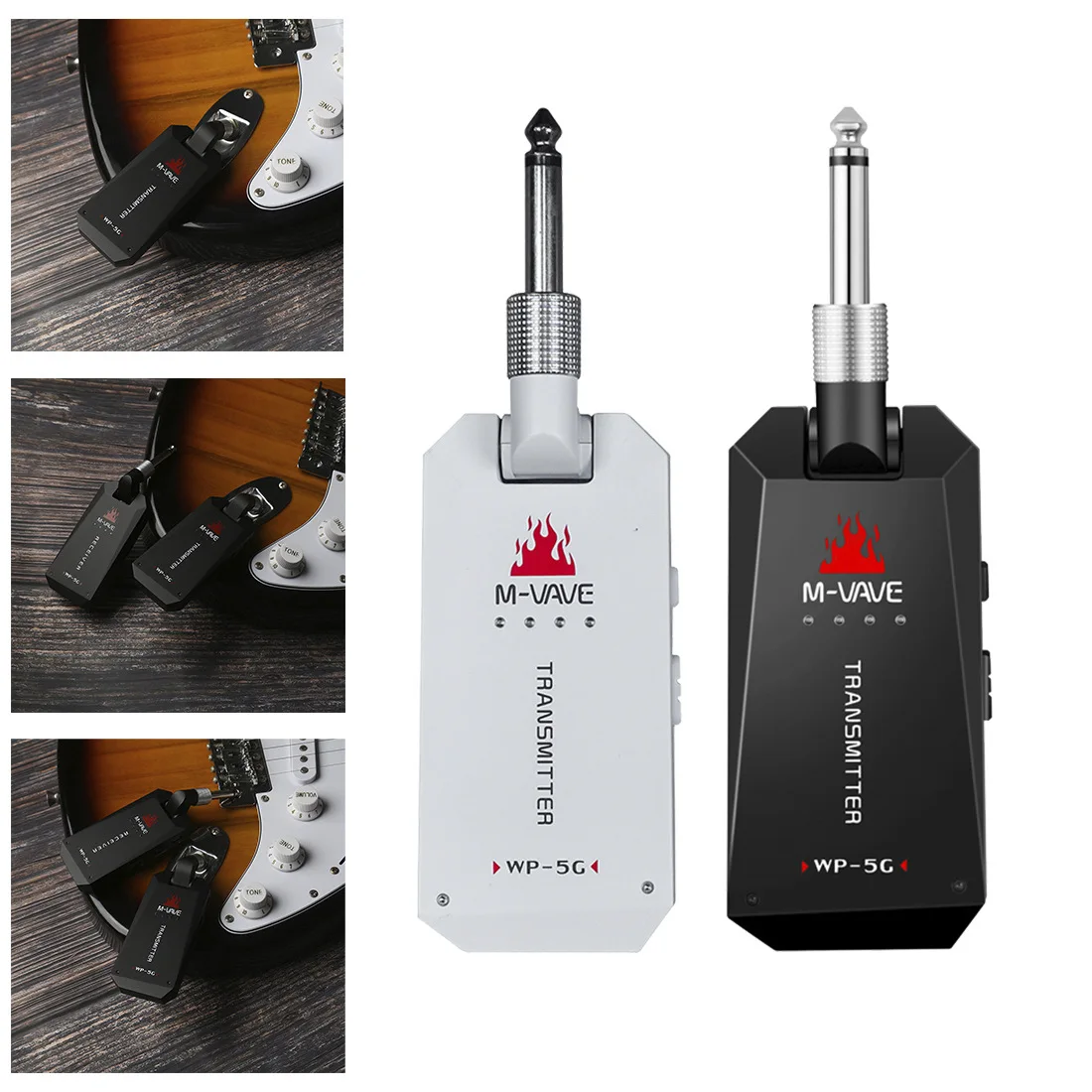 Wireless Guitar Receiver Transmitter 5.8G Pickup WP-5G Guitar Bass Electric Blower Wireless Transceiver