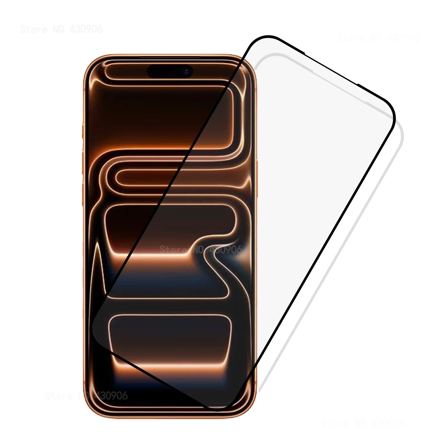 

For iPhone 17 Pro Max Screen Protector Full Coverage For iPhone 17 Pro High Quality Transparent Tempered Glass Film 2.5D 9H