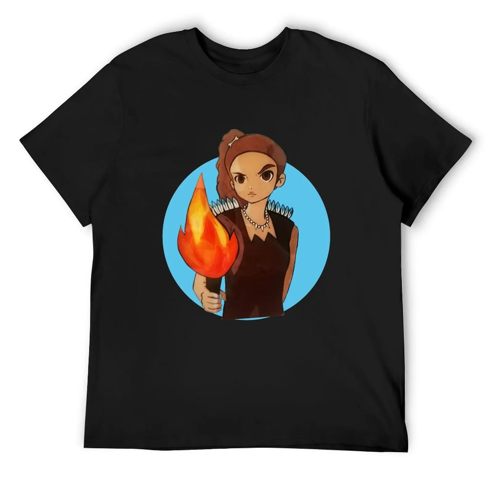 

Zazzalil The Firebringer T-Shirt rapper graphic tees korean fashion vintage clothes anime shirts men