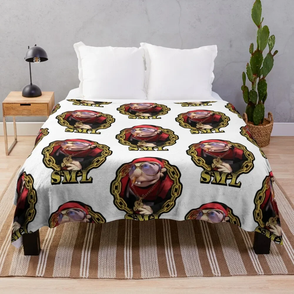 

Rapper Jeffy Throw Blanket Stylish Decor Blanket Gift for Friends Roommate