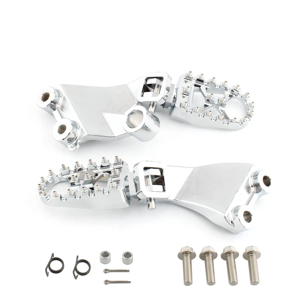 Motorcycle Front Driver Rest foot pedal Footpegs For Yamaha Vmax 1200 VMX1200 V-max V max 1985-2007