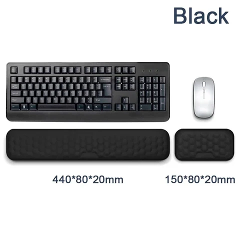 Keyboard Mouse Wrist Rest Pad Memory Foam Hand Rest Support Support…