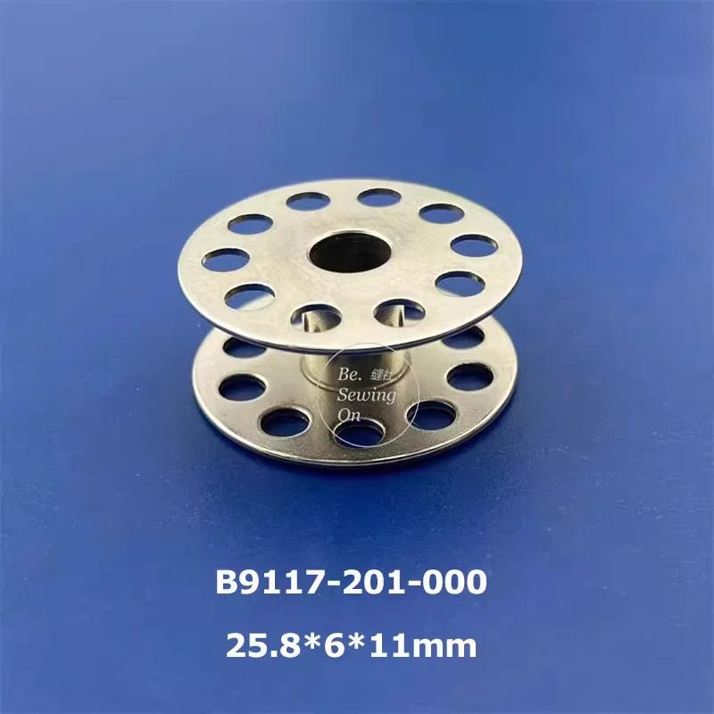 Шпулька B9117201000 для промышленных швейных машин Juki DSC-246, DSU-144N, 145, LS-1341, 1342, LS-341N, DNU-1541, запчасти B9117-201-000