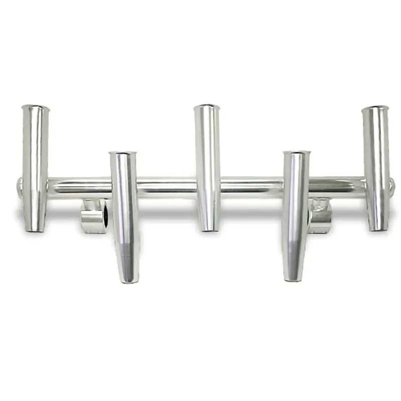 Raider RL50 Aluminum Five Rocket Launcher 5 Fishing Rods Holders for Boat T Top