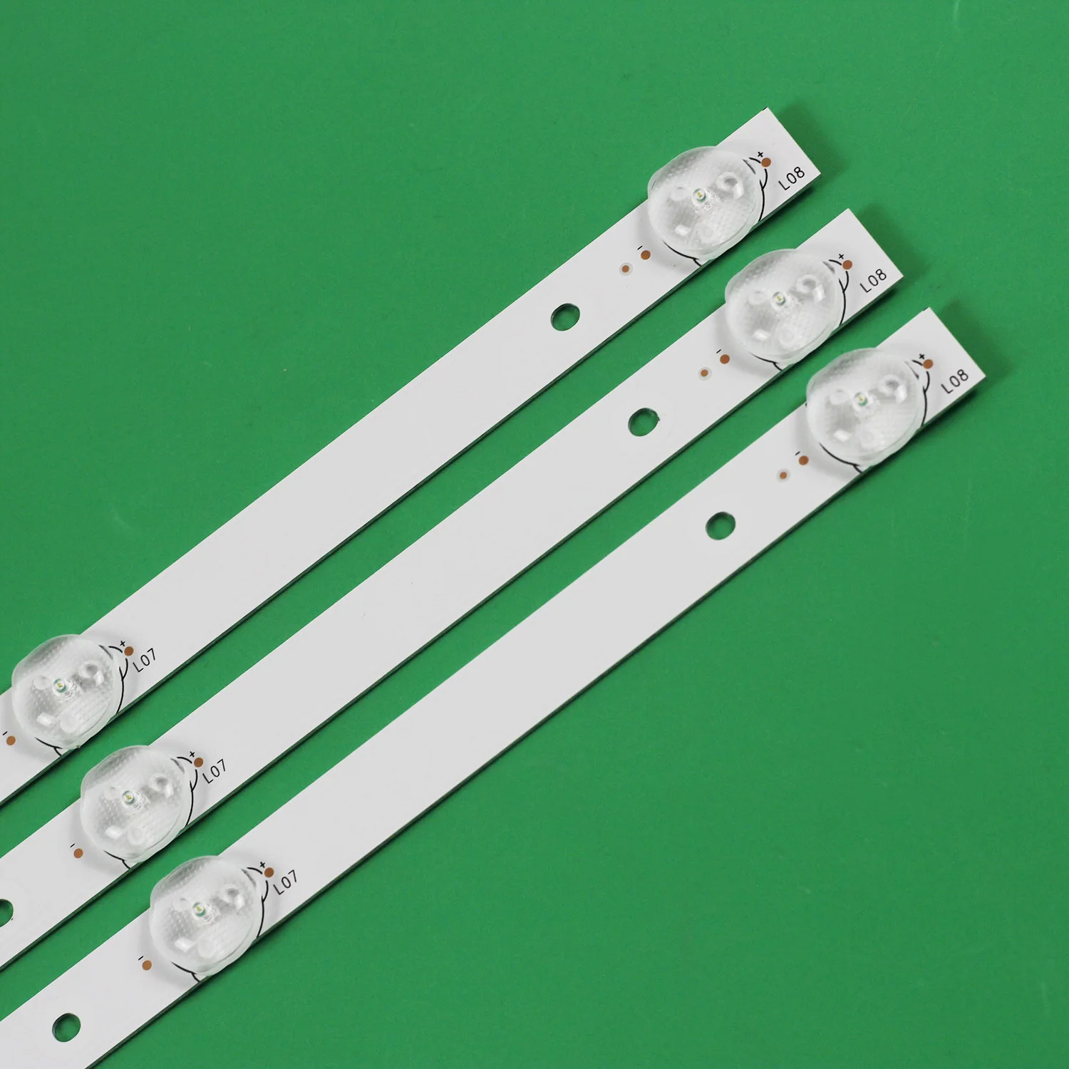 3pcs/set LED strips for JS-JP42DM082ED.007L(00813) R72-42D04-010 STARWIND SW-LED42BB200 6V 808MM