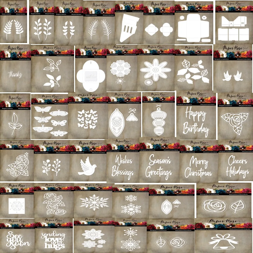 2024 Christmas Sale Metal Cutting Dies Arrival  DIY Molds Scrapbooking Paper Making Die Cuts Crafts Template Handmade Decoration