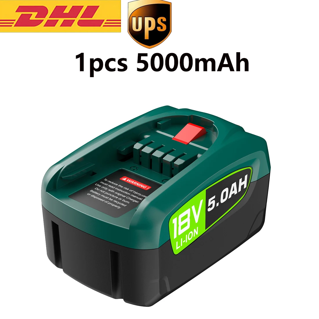 Voor Bosch PBA 5.0/8.0Ah Vervangende Batterij 18V Voor Bosch PBA PSB PSR Batterij Huis & Tuingereedschap Batterij AL1810CV AL18815CV