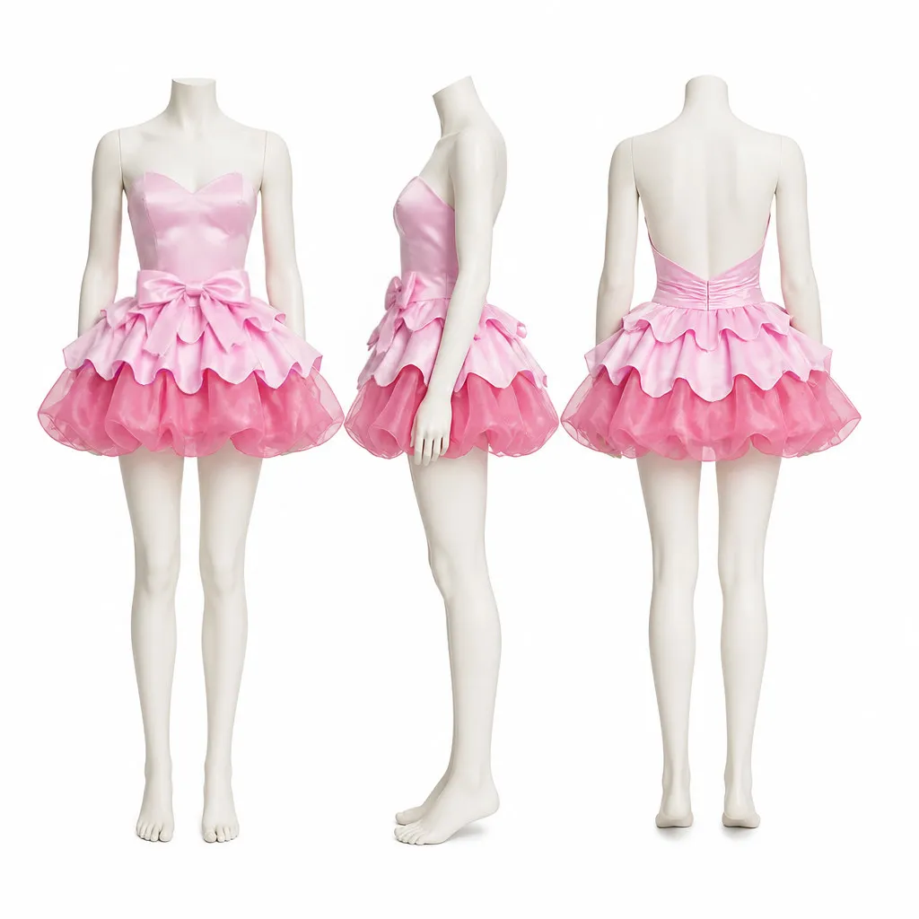 Anime Alien Stage New Sua Mizi Cosplay Mizi Costume New Pink Lolita Dress Headwear Socks Halloween Women's Sweet Sua Uniform view 4