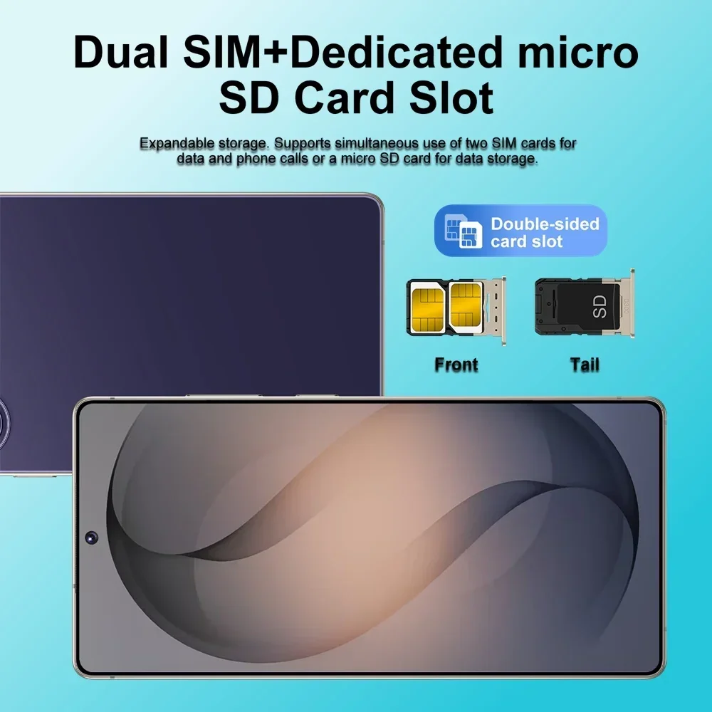 K-Touch Mobiltelefone C26 Ultra Smartphone Android 5G 7,3 HD Handy 22GB 2TB 7800mAh Octa-Core Entsperrt Dual-SIM 16+48MP Kamera – Detail 30