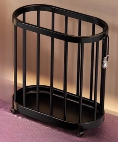 

Mobile Dirty Laundry Basket with Wheels, Large Capacity Clothes Storage Hamper