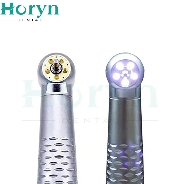 Strong Power 5 Led den tal Push Button Surgical Shadow High Speed Handpiece