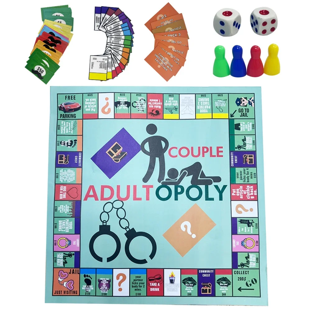 2026 New Adult Couple Game Night  Board Games Couple Board Funny Interactive 2 Player Board Game