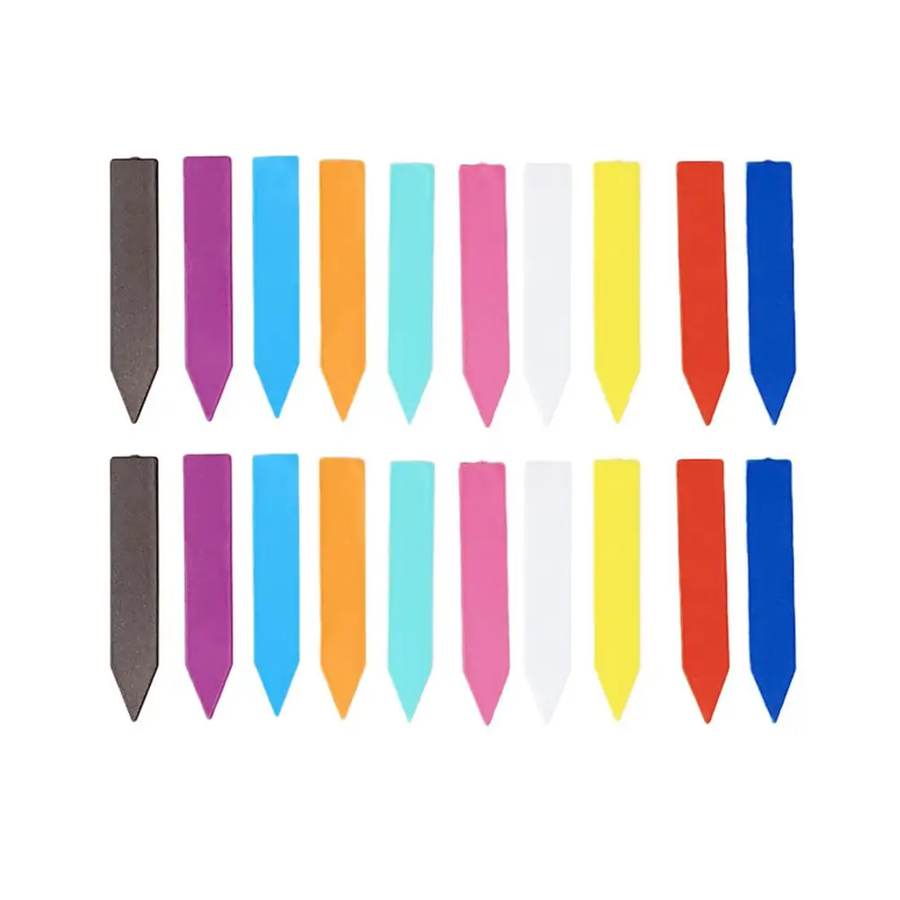 

200 Pcs Flower Marking Plates Tags PP Material Gardening Labels Potted Plants Markers Easy Insert