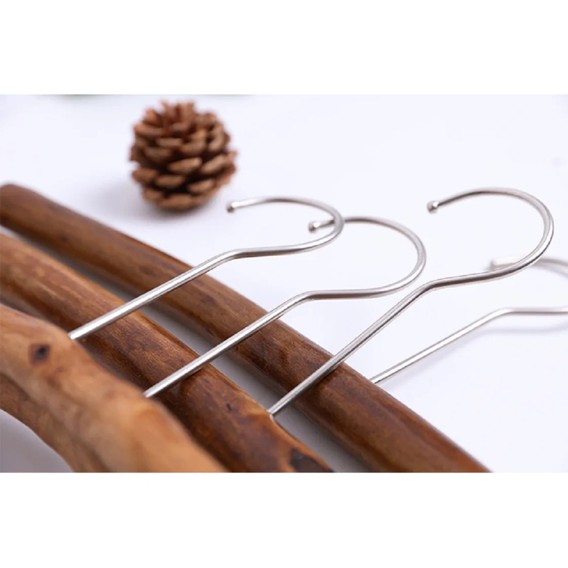 Solid Wood Clothes Hangers, Ecological Branches, Home Accommodation Clothing Store, Creative Brackets, Original