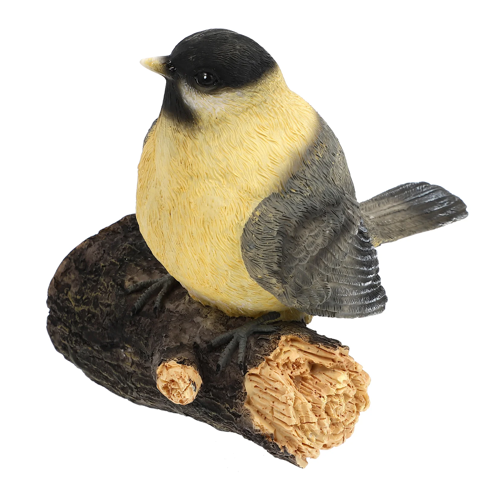 Simulation Bird Ornament Vivid Model Yard Adornment Ornaments Decorative Supply Resin Decoration Garden Potted Plant