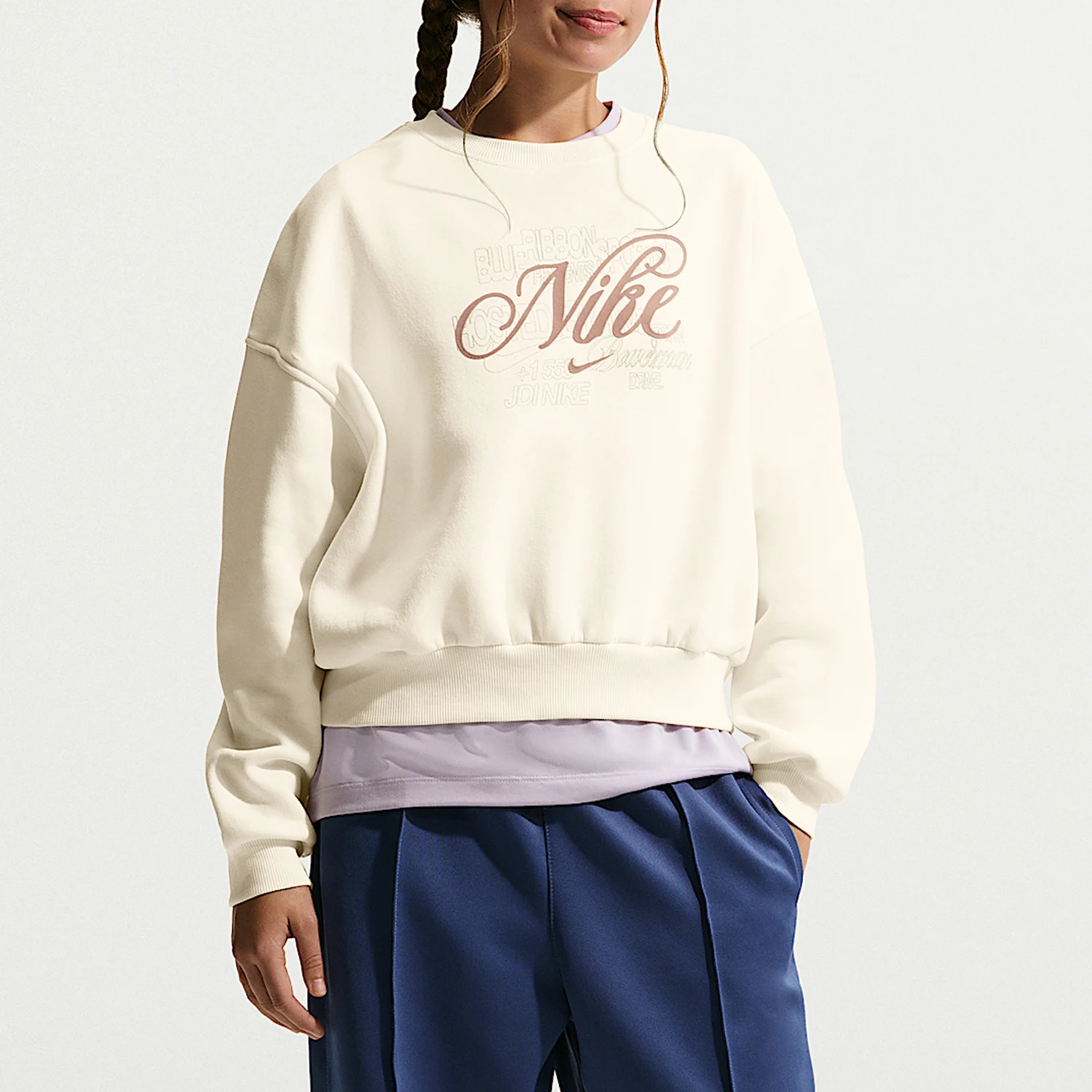 

Nike Authentic Spring Style Youth Round Neck Pullover Sports Hoodie IF1727-047