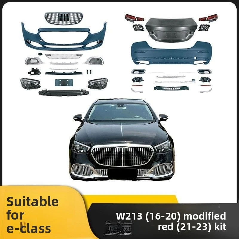 

Top quality ApplicableELevelW213 16-20 Headlights, taillights, fenders, side skirts, rear spoiler, exhaust tip, car modification
