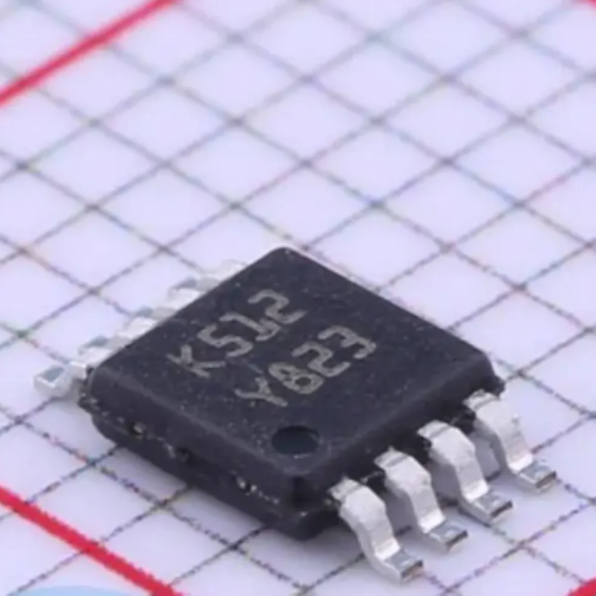LM293ST Marking K512 MiniSO8 MSOP8 Original Comparator Open Set; Open Drain 1V~18V 2V~36V 250nA 1.3us 20nA IC 2 GEN PUR 8MINISO